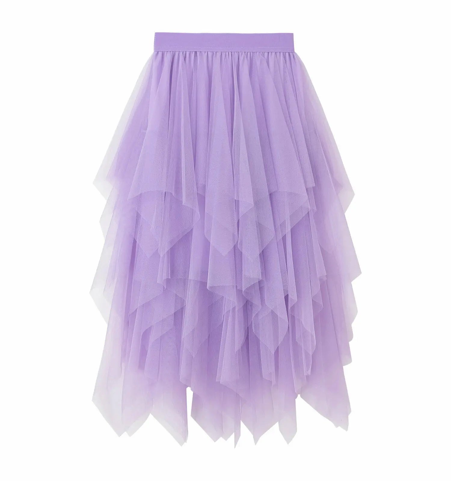 2021 Newest Hot Women's Tulle Skirt Elastic High Waist