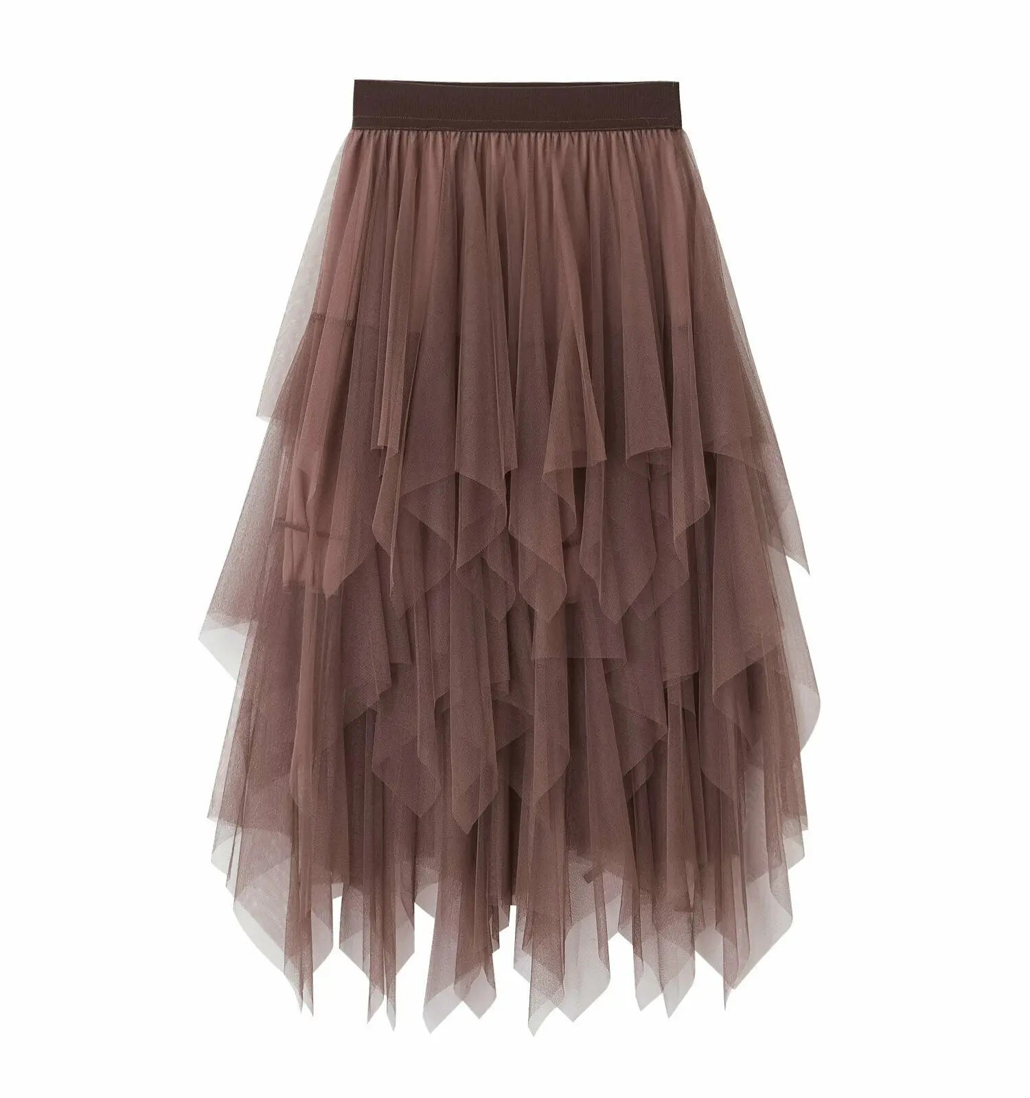 2021 Newest Hot Women's Tulle Skirt Elastic High Waist