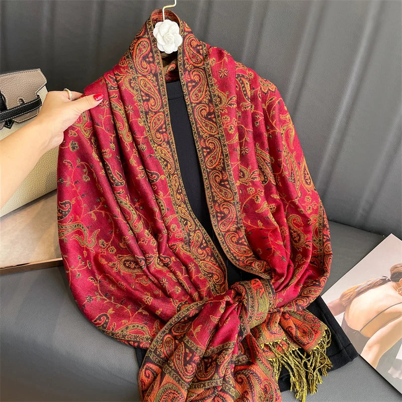 Autumn Cashmere Pashmina Shawl Luxury Brand