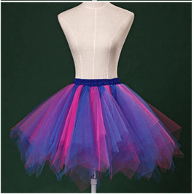 Women Tutu Tulle Skirt Girl Prom Dress Puffy Skirts