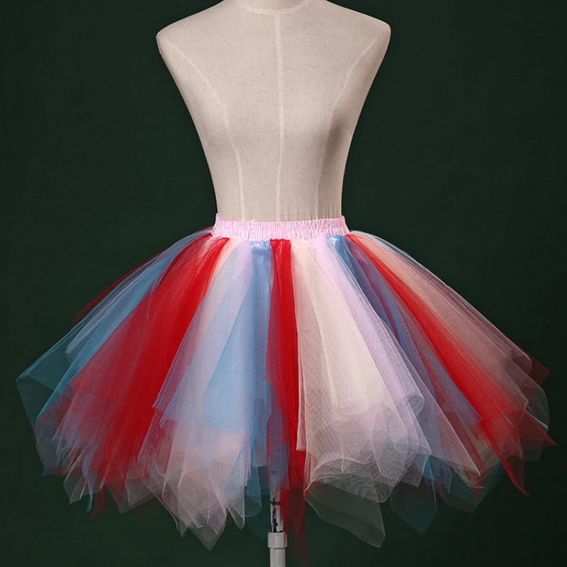 Women Tutu Tulle Skirt Girl Prom Dress Puffy Skirts