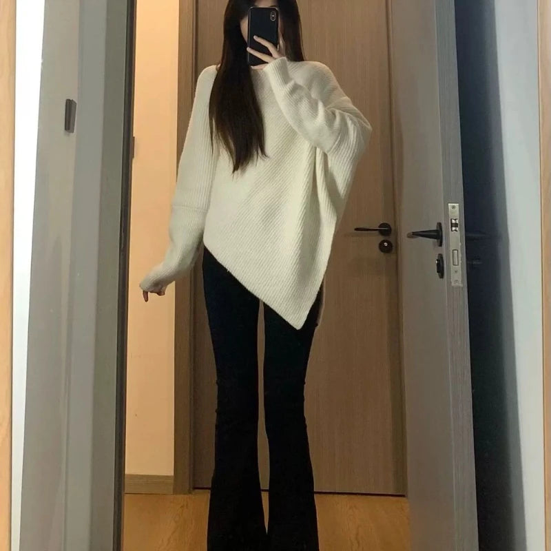 Autumn Winter New Women's Sweater Fashion Chic Casual Turtleneck