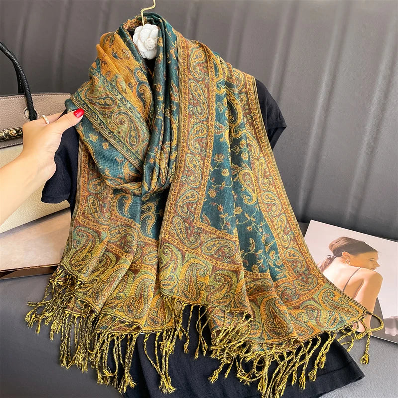 Autumn Cashmere Pashmina Shawl Luxury Brand