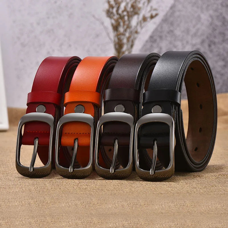 Women’s Genuine Leather Casual Strap Belt – WH001