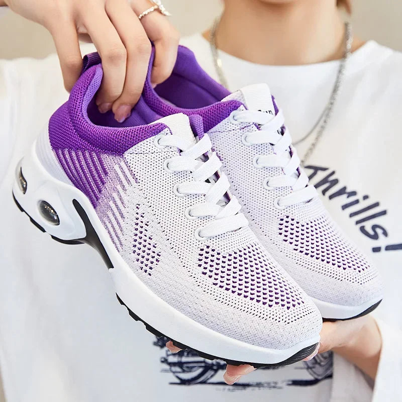 Breathable Sneakers Summer Light Mesh Air Cushion Women's Shoes