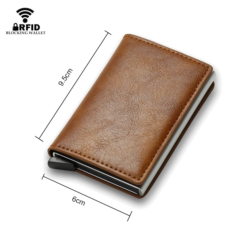 Anti-Theft RFID Credit Card Holder – Smart Minimalist Slim Wallet