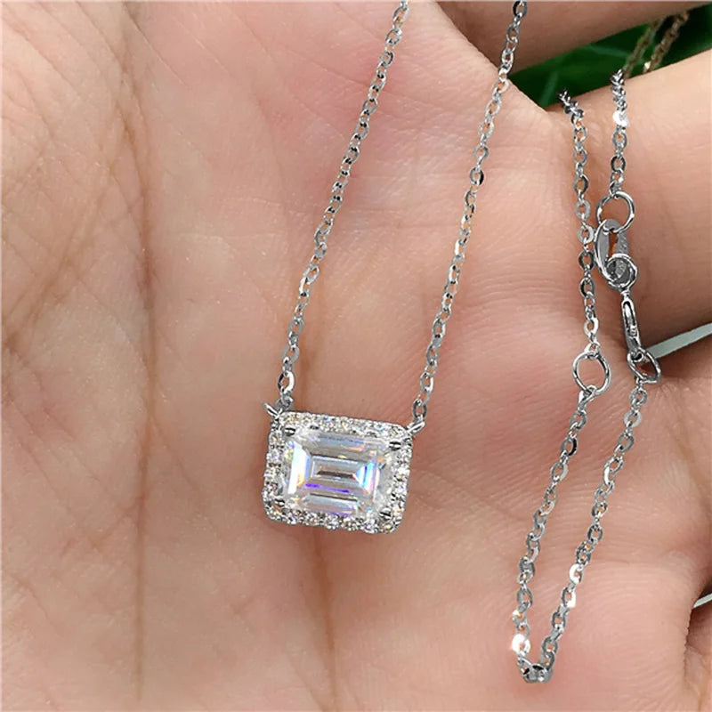 14K Gold Water Drop Lab Diamond Choker Necklace – Bridal Pendant Jewelry for Women