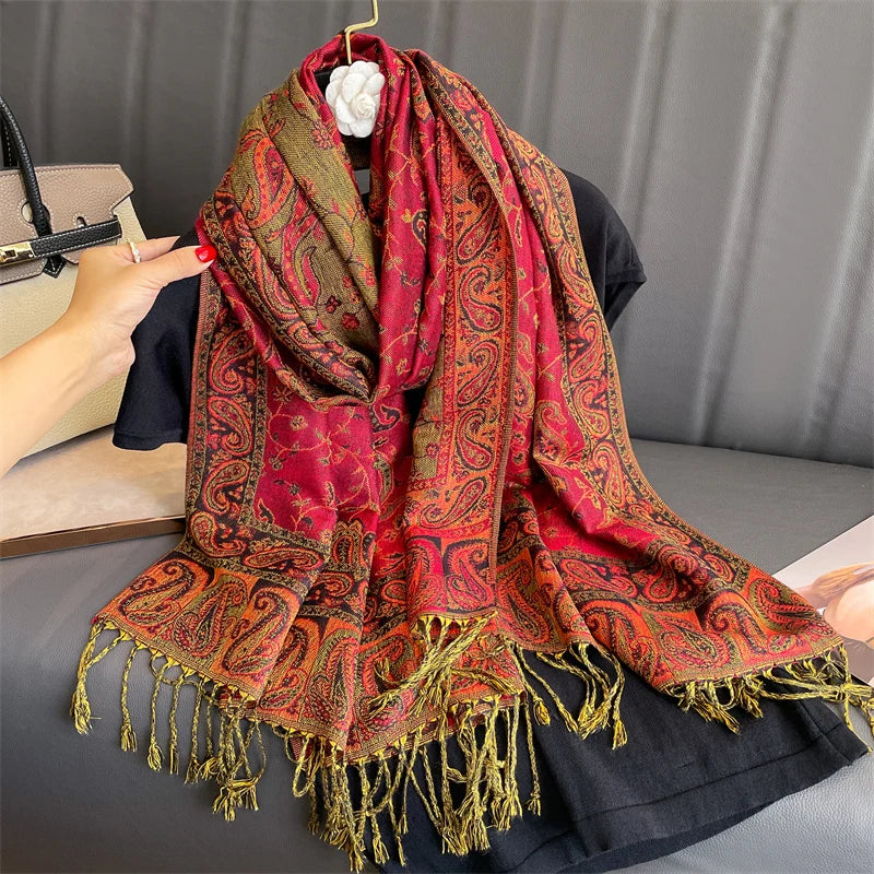 Autumn Cashmere Pashmina Shawl Luxury Brand