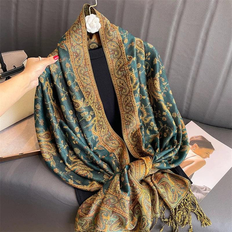 Autumn Cashmere Pashmina Shawl Luxury Brand