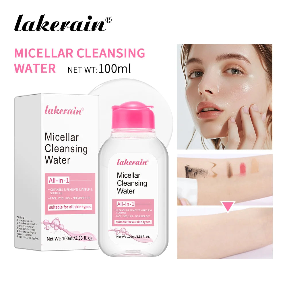 100ml Garnier Micellar Water Hydrating Facial Cleanser Deep  Makeup Remover Cleaning Water Refresh Hydrate Cleansing Skin