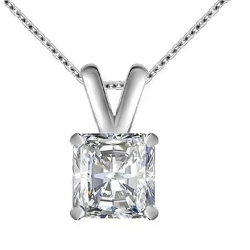 14K Gold Water Drop Lab Diamond Choker Necklace – Bridal Pendant Jewelry for Women