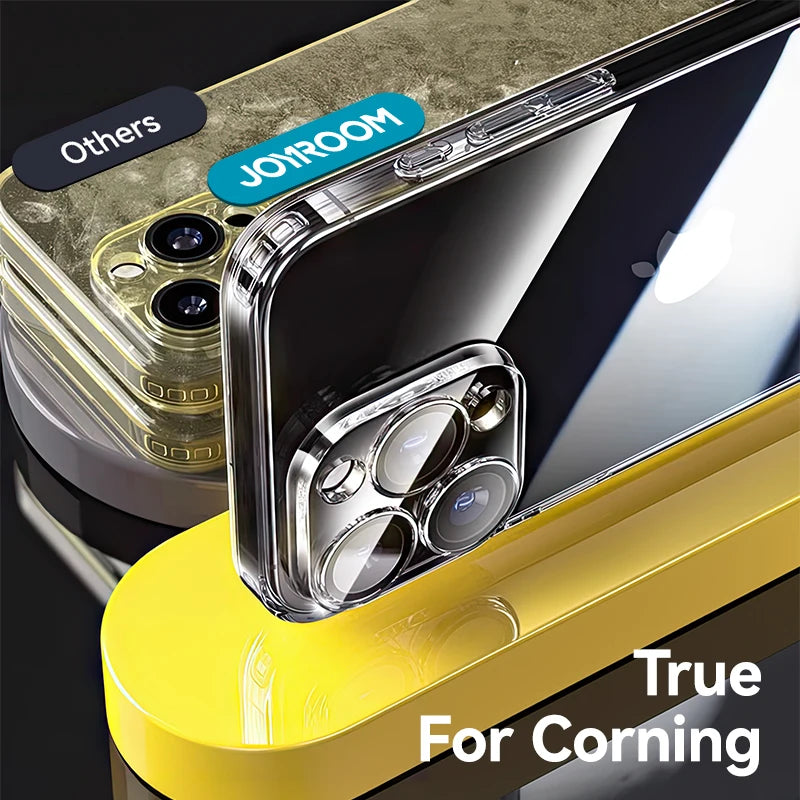 Anti-drop Transparent Joyroom Case For iPhone 16 Pro Max