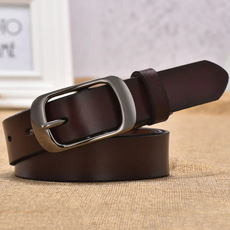 Women’s Genuine Leather Casual Strap Belt – WH001