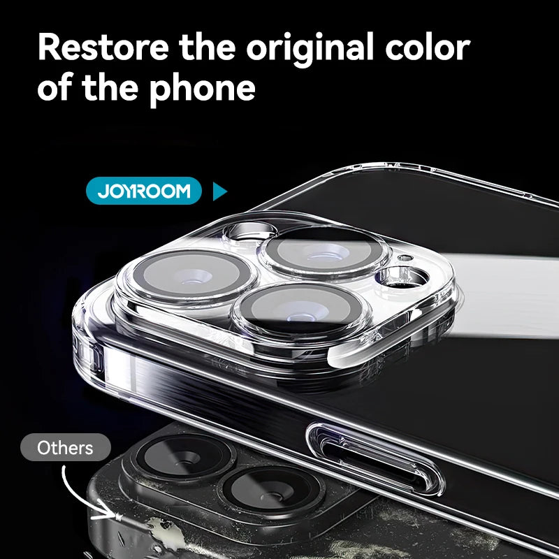 Anti-drop Transparent Joyroom Case For iPhone 16 Pro Max